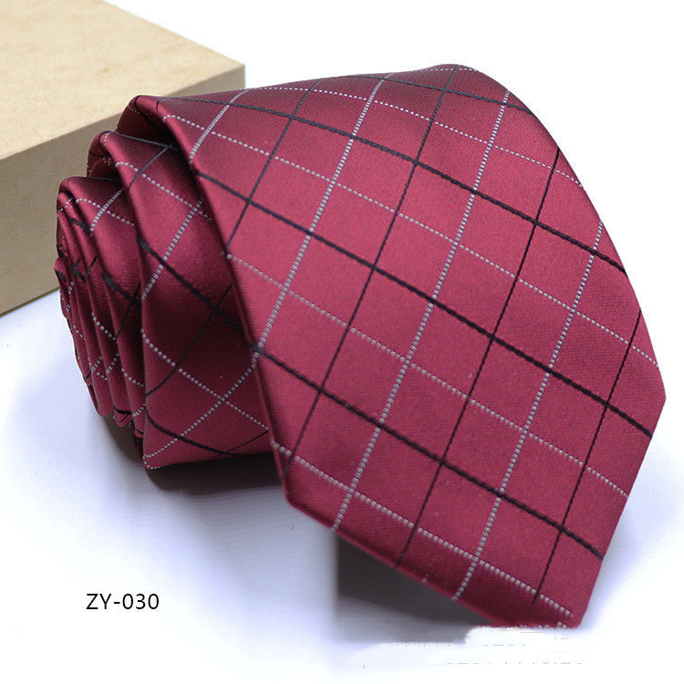 New Men's Hot Sale 1200D Striped Tie Men's Tie | Ectron Online