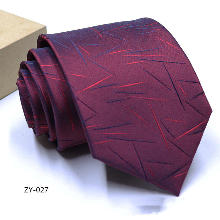 New Men's Hot Sale 1200D Striped Tie Men's Tie | Ectron Online