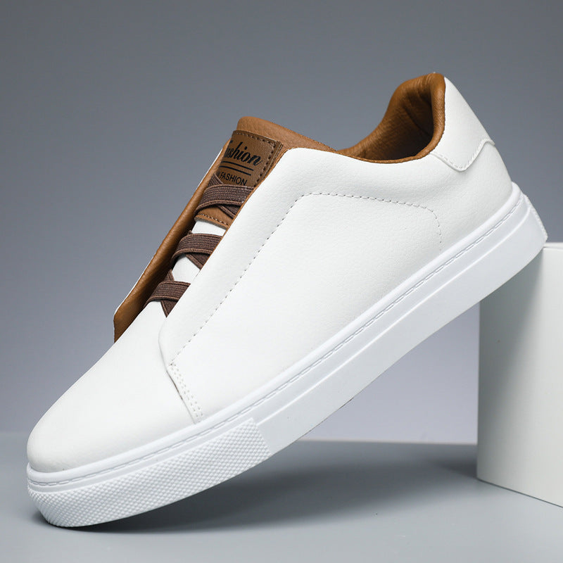 Men's Fashion Solid Color Sneaker Men's Fashion Solid Color Comfortable And Non-slip Sneaker | Ectron Online