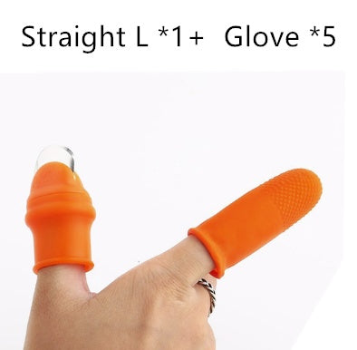 {{ brand }} Silicone Thumb Knife – Finger Protector for Cutting & Harvesting Set E - Silicone Thumb Knife Finger Protector Ge