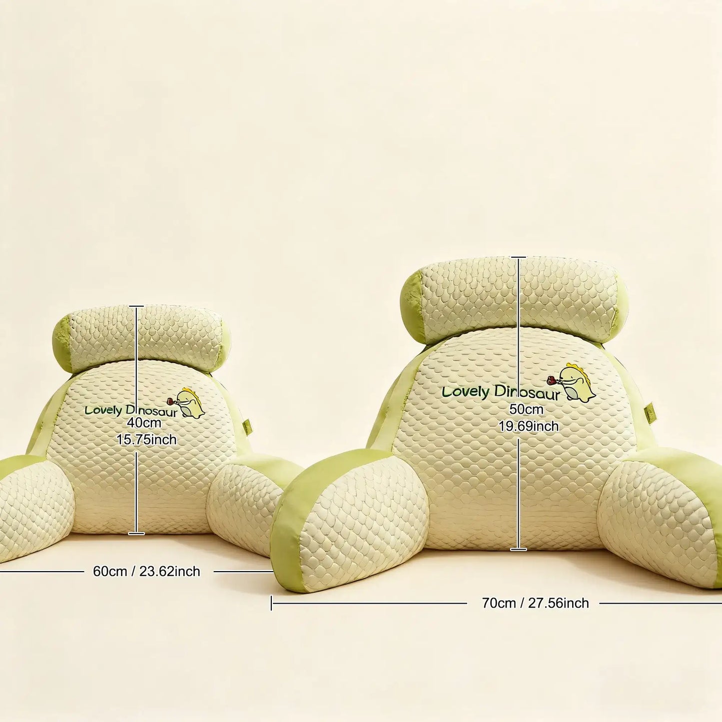 Iced Bean Husky Sofa Reading Pillow 60x40cm