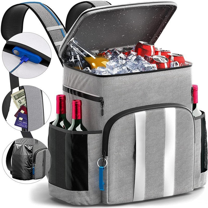Large Capacity Refrigerated Backpack Picnic Insulation Large Capacity Refrigerated Backpack Pic | Ectron Online