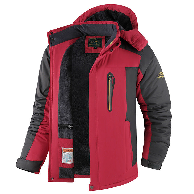 Men's Fleece-Lined Winter Coat