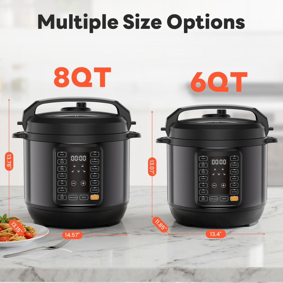 Multi-functional Electric Pressure Cooker | Instant Heat Stainless Steel Pot