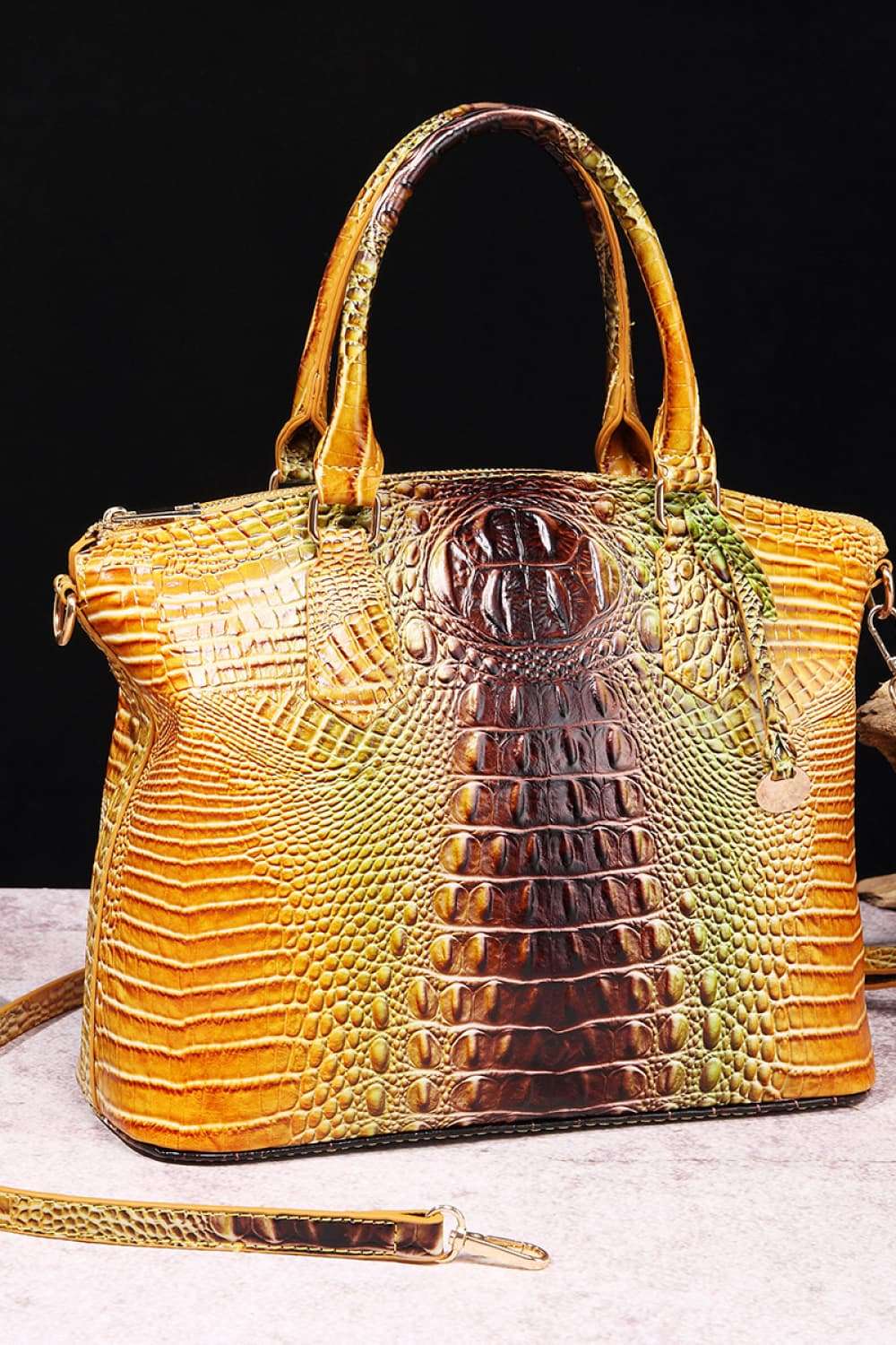 Gradient PU Leather Handbag Handbag | Ectron Online