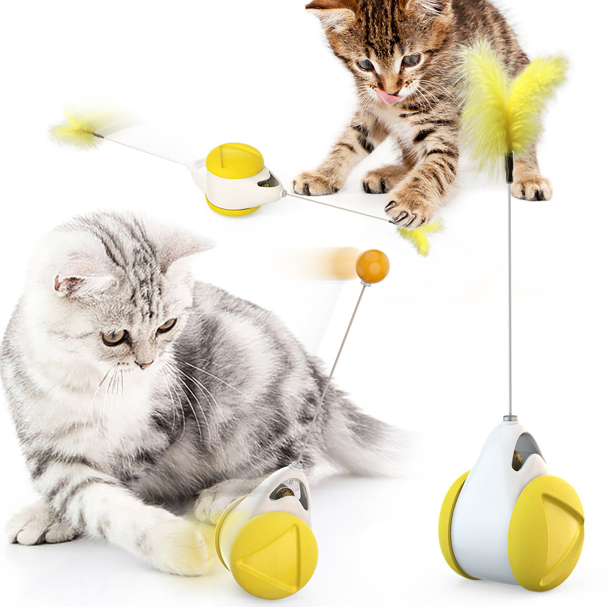 Balance Bobby Car Self-Relieving Tumbler Cat Teaser Balance Bobby Car Relieving Stuffy Self- | Ectron Online