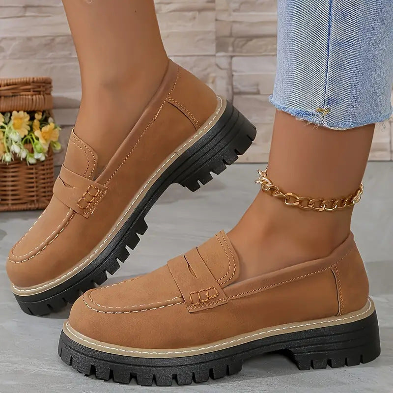 Fashion Casual Matte British Style Women's Shoes Fashion Casual Matte British Style Women | Ectron Online