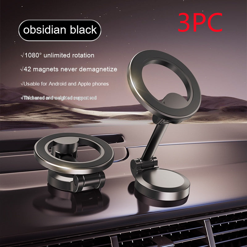 Magnetic Car Phone Mount - All-Metal Foldable Holder Magnetic Car Phone Mount All-Metal Folda | Ectron Online