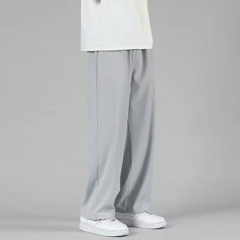 Loose & Thin Ice Silk Pants for Men Ice Silk Pants Men's Pants Summer Thin L | Ectron Online