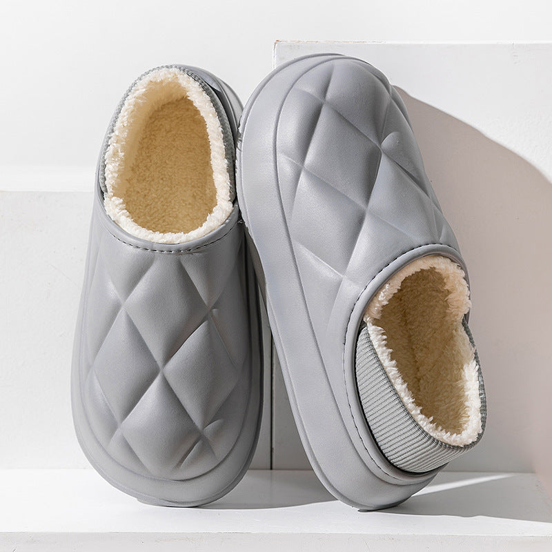 Thermal Cotton Slippers – Bag Heel Indoor & Outdoor Casual Shoes Thermal Cotton Slippers Bag Heel Indoor | Ectron Online