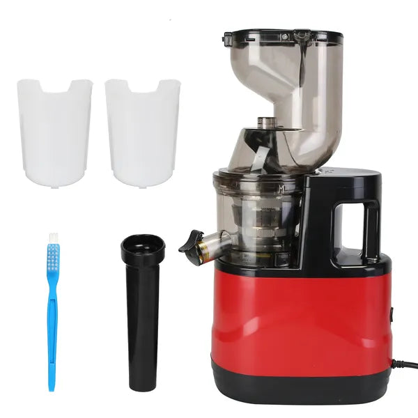 300W Cold Press Juicer - Slow Masticating Machine for Whole Fruits & Vegetables