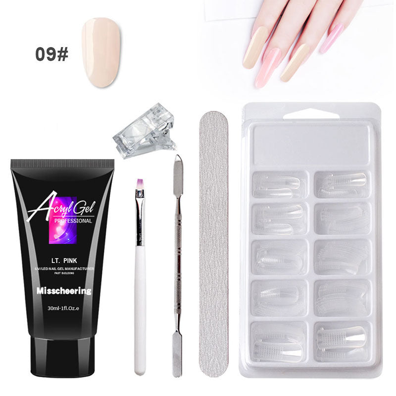 Polygel Nail Extension Kit | Quick & Easy Builder Gel Painless Extension Gel Nail Art | Ectron Online