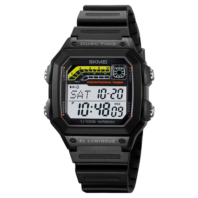 Men's Electronic Waterproof Watch Men's Electronic Watch Luminous Waterpro | Ectron Online