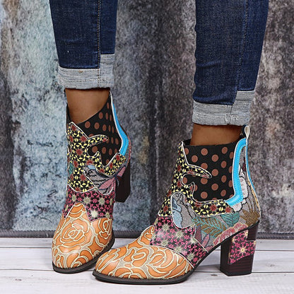 Bohemian Women's Martin Boots National Style