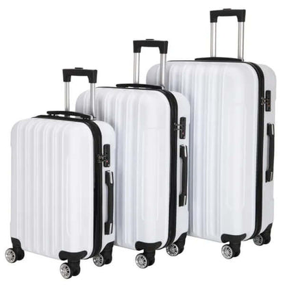3-in-1 Multifunctional Large Capacity Travel Suitcase - Pearl White 3-in-1 Multifunctional Large Capacity Tr | Ectron Online