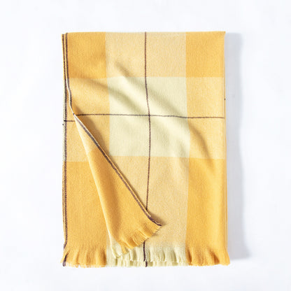 Women's Thick Cashmere Shawl Winter Artificial Cashmere Shawl Women's | Ectron Online