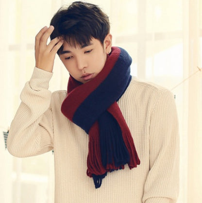 Men Scarves Can Match Colors Fashion Men's Scarves | Ectron Online