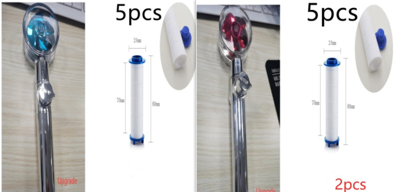 Turbo Propeller Shower Head with Water Saving & High Pressure Flow New Turbo Propeller Shower Head Water | Ectron Online