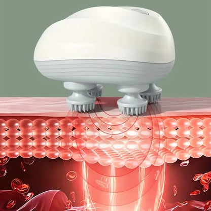 Portable Handheld Scalp Massager Portable And Handheld Scalp Massager | Ectron Online
