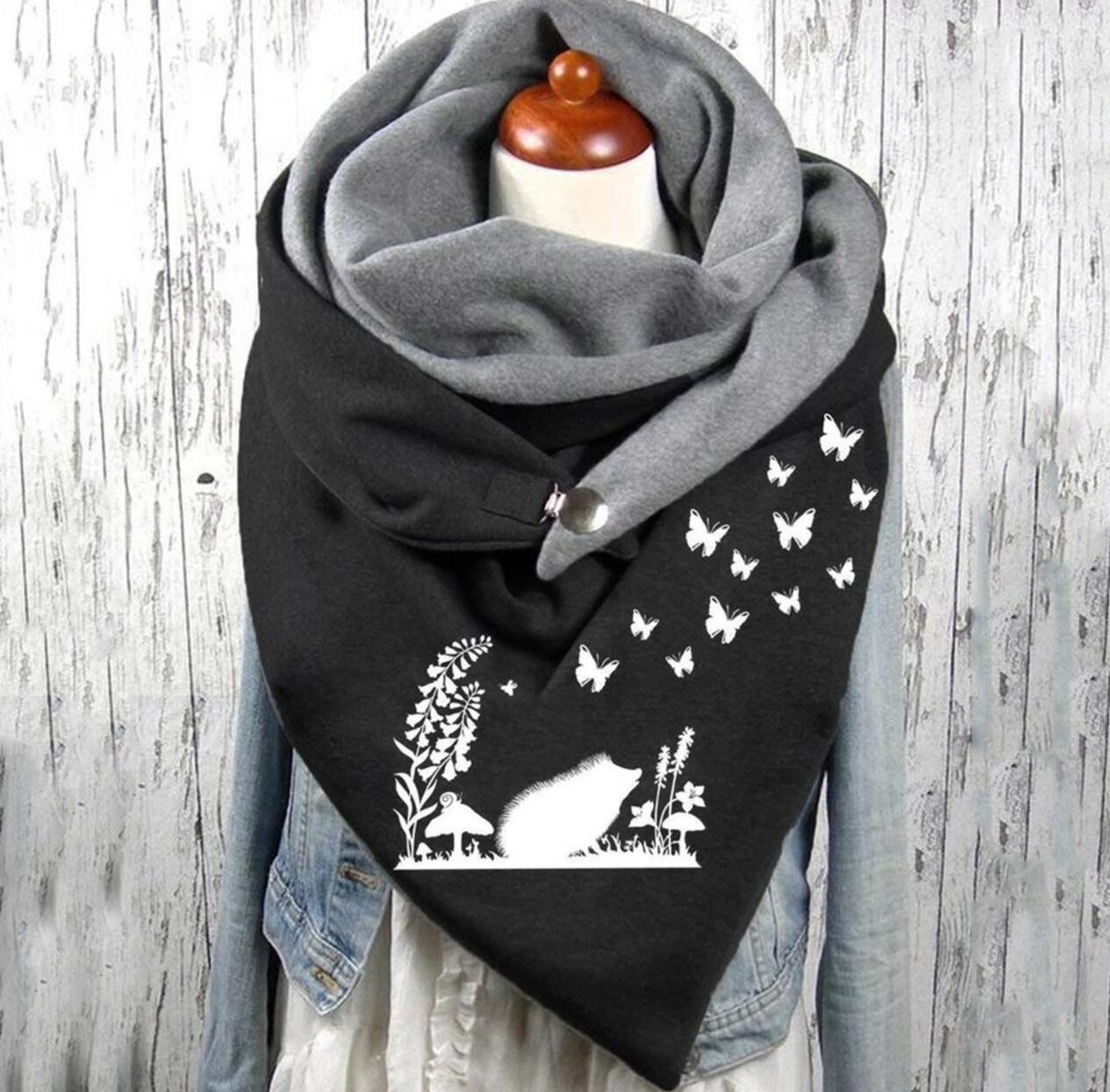 Autumn New Women's Cotton Scarf