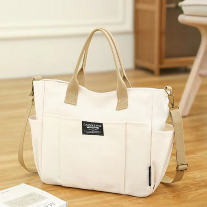 Large Capacity Canvas Shoulder Bag | Women's Commuting Handbag Edit Large Capacity Shoulder Canvas Bag, Comm | Ectron Online