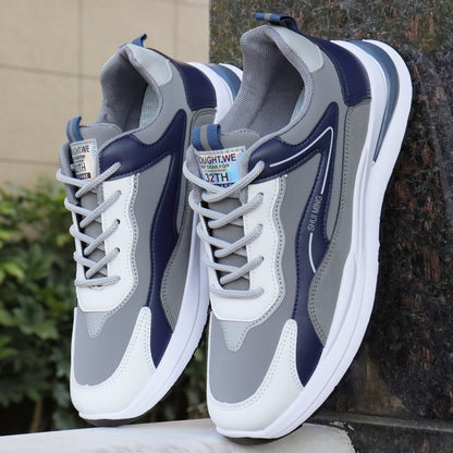 Men's Casual Waterproof Leather Sneakers