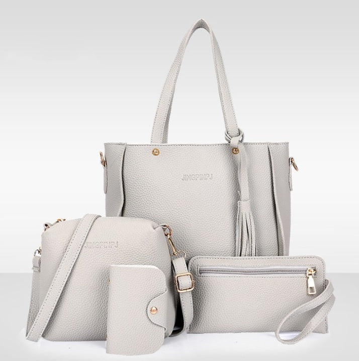 Pack of 4 Shoulder Bag Set - Versatile & Stylish Bags Pack of 4 Shoulder Bag Set | Ectron Online