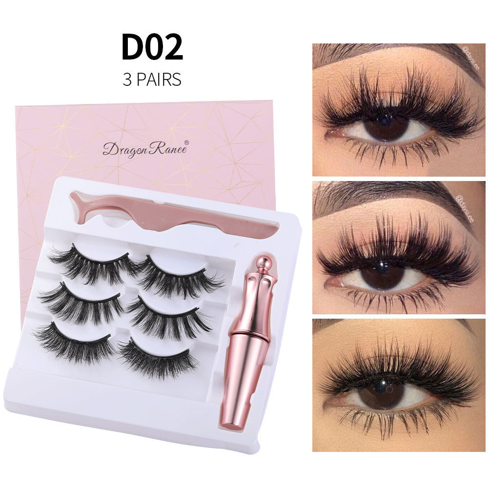 Magnetic Eyeliner & Lash Set – Natural, Long-Lasting with Tweezer Tool Natural Long Lasting Magnetic Liquid Eye | Ectron Online