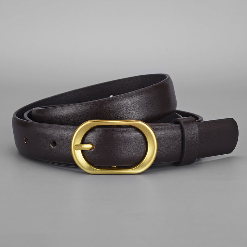 Trendy Unique Decorative Thin Belt for Jeans Trendy Unique Jeans All-match Decorative | Ectron Online