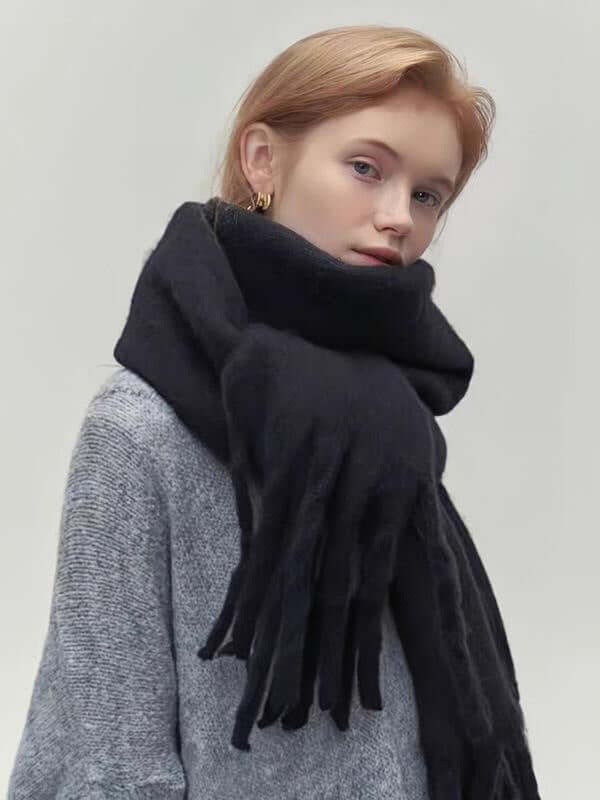 High Quality Wool-Like Solid Color Scarf