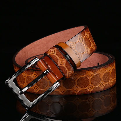 new men's belts, European and American fashion belts, foreign trade explosion belt manufacturers wholesale