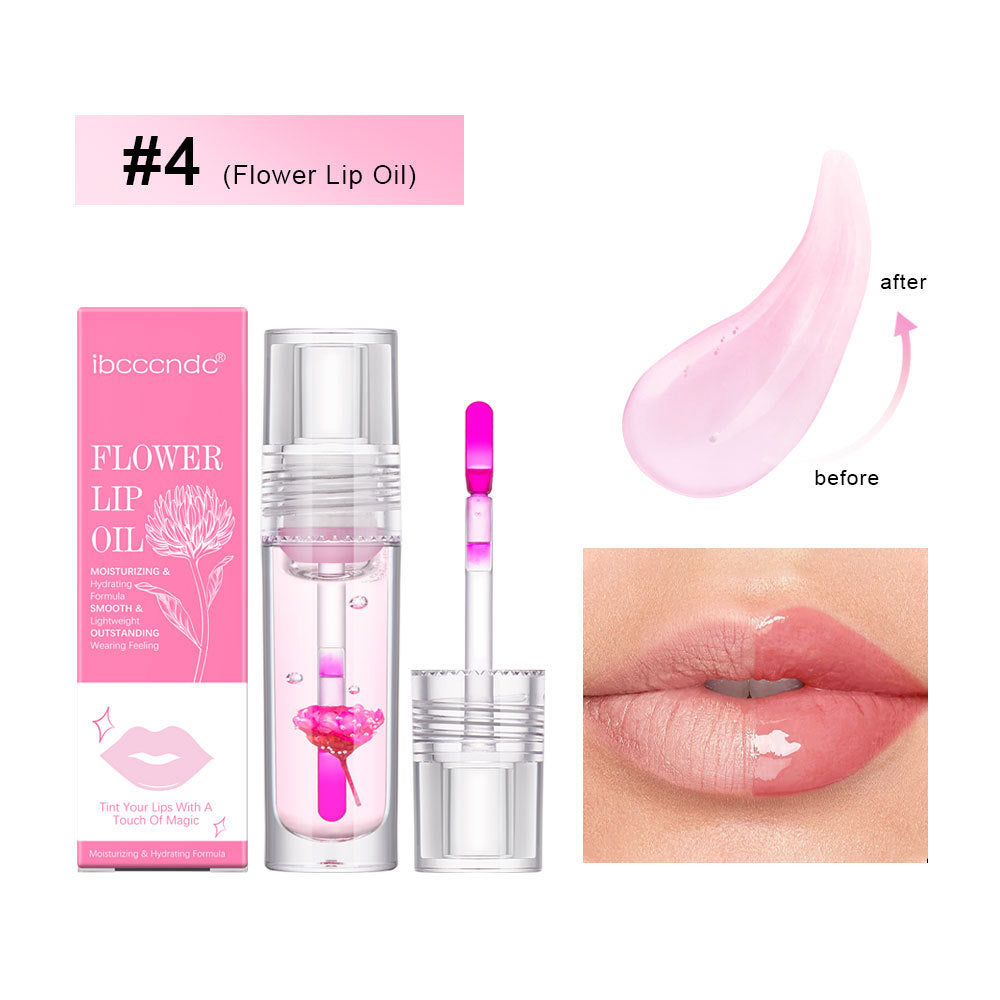 Flower Color-Changing Lip Oil | Moisturizing & Clear Flower Color Changing Lip Oil Moisturizi | Ectron Online