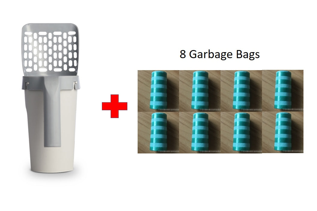 Storage Box Integrated Lazy Cat Litter Shovel Set Storage Box Integrated Lazy Cat Litter S | Ectron Online