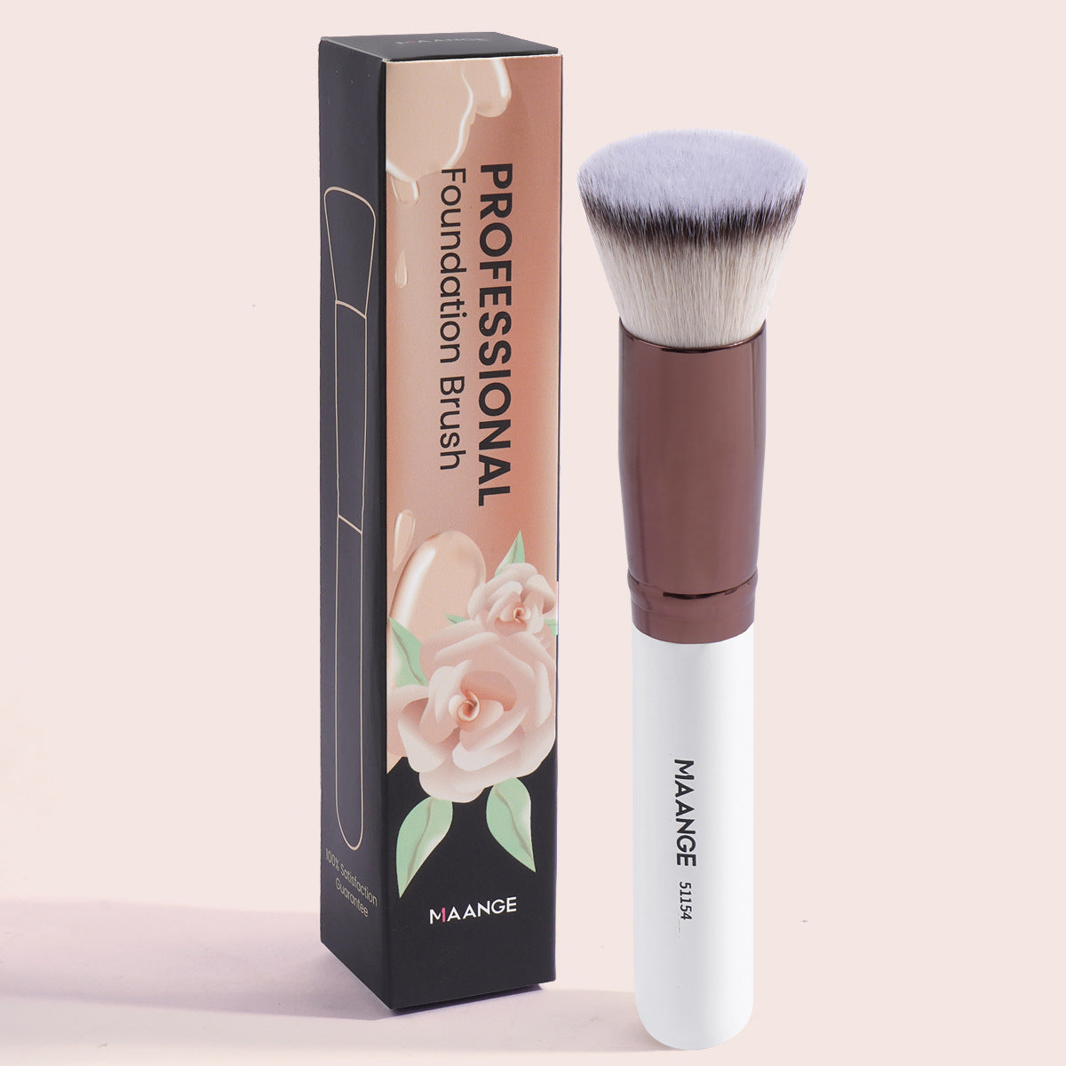 Powder Foundation Brush – Soft, Dense & Portable Makeup Tool Powder Foundation Brush Portable Makeup | Ectron Online