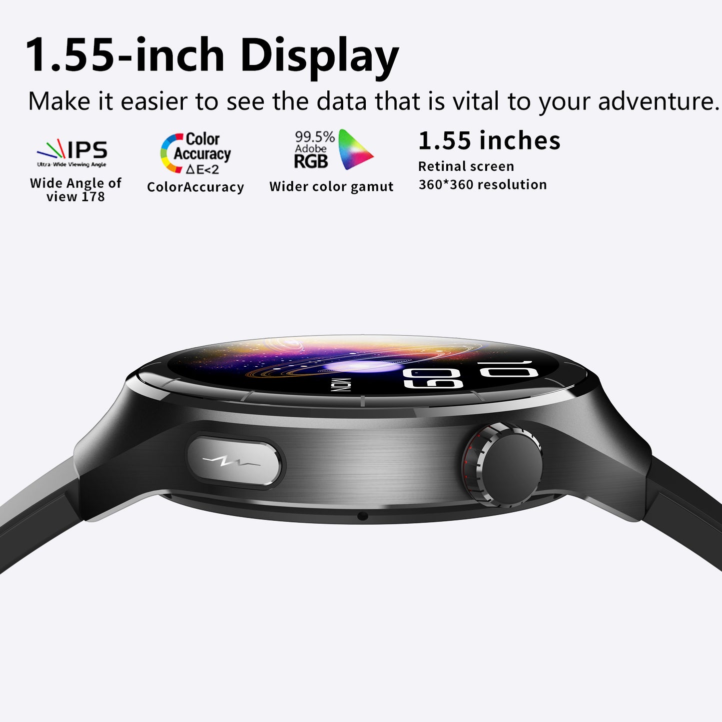 Fashion Smart Watch with Bluetooth Call | IPS Fitness & Health Tracker