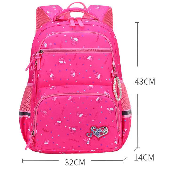 Cute Princess Style Children's Backpack | Fashion Cartoon School Bag Fashion Cartoon Cute Princess Style Chil | Ectron Online