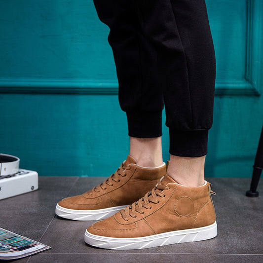 Men's Lace Up Combat Sneakers