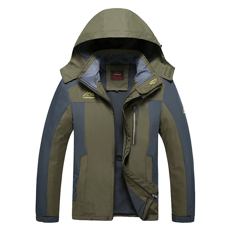 Waterproof Windbreaker Jacket – Outdoor Sports & Camping Coat Jackets & Outerwear for Men | Ectron Online