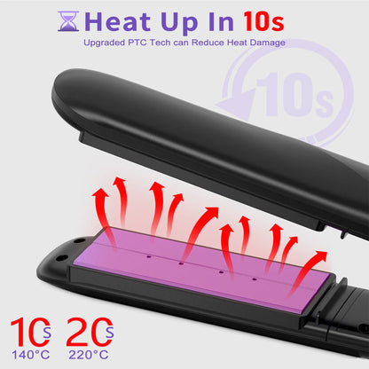 Professional Titanium Steam Hair Straightener Steam Straighteners For Hair, Profession | Ectron Online