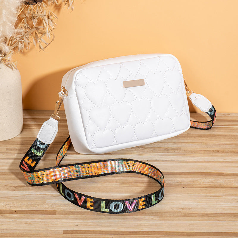 Casual Heart-Shaped Embroidered Bag | All-Matching Women's Purse All-matching Casual Heart-shaped Embroid | Ectron Online