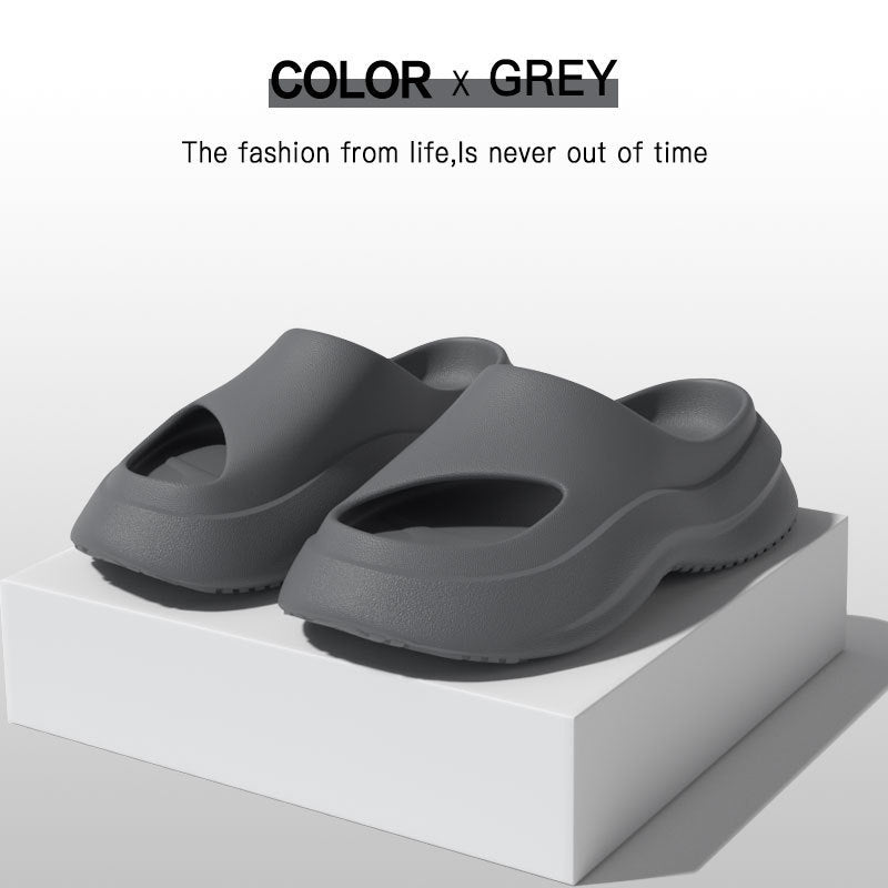 Garden Clogs Shoes Thick Heel Slippers Fashion Slip-on Indoor And Outdoor Slippers Women Men Garden Clogs Shoes Thick Heel Slippers F | Ectron Online