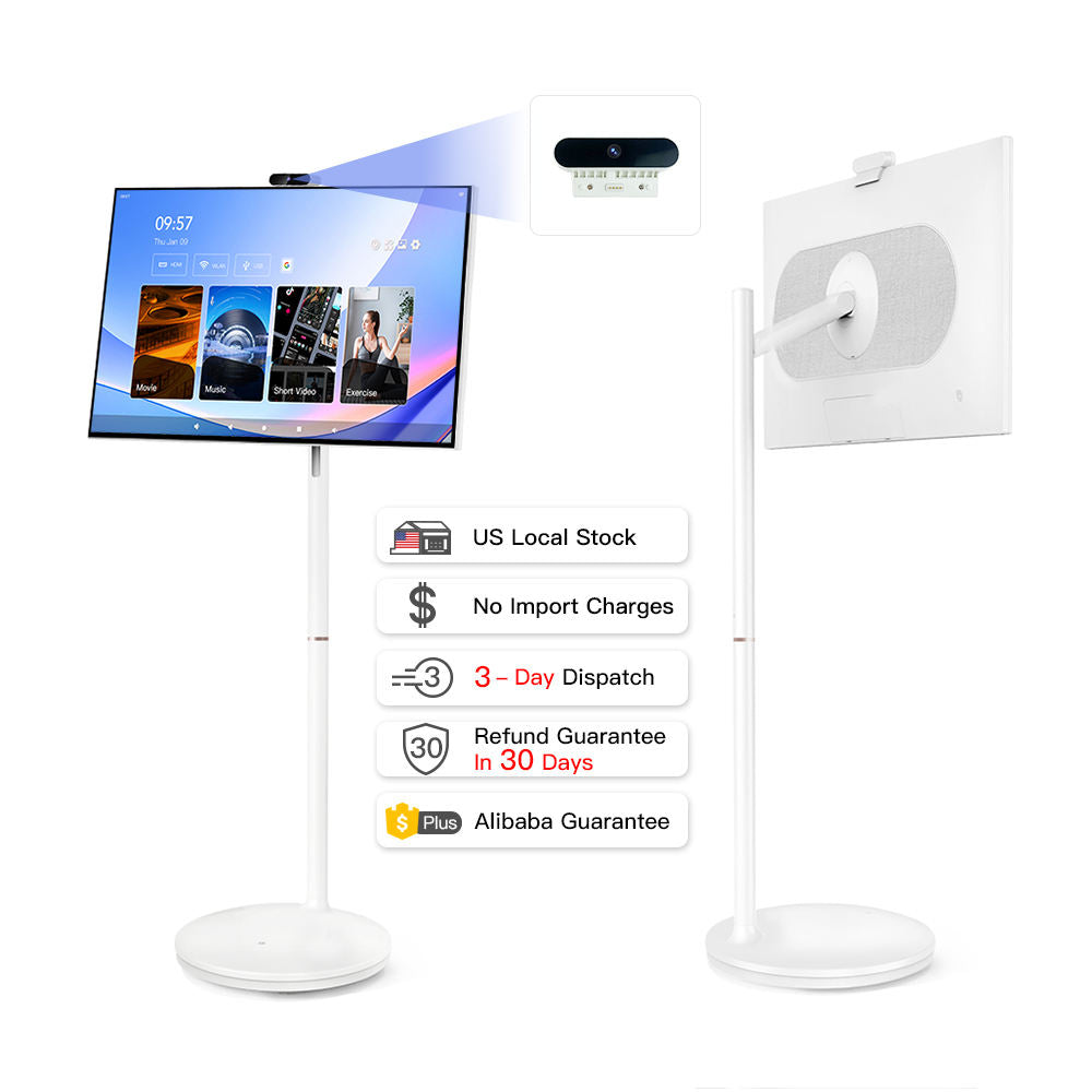 32" Portable Smart TV Android OS | 1080P HD Screen & 13MP Camera