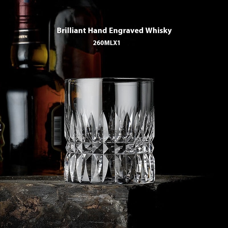 K9 Crystal Handmade Lead-Free Whiskey Glass K9 Crystal Handmade Lead-free Whiskey Gl | Ectron Online