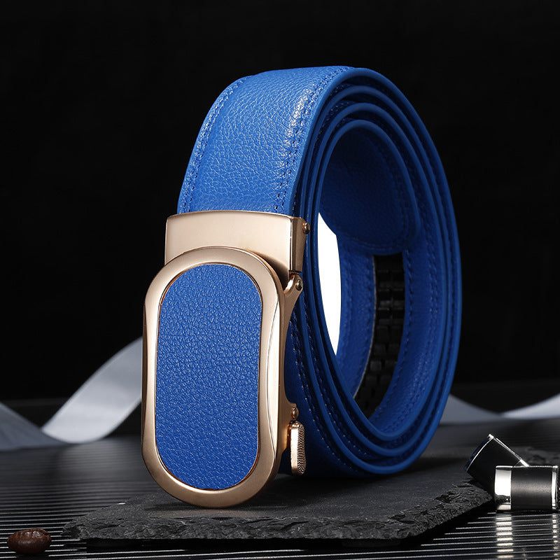 Men's Artificial Leather Comfort Click Belt