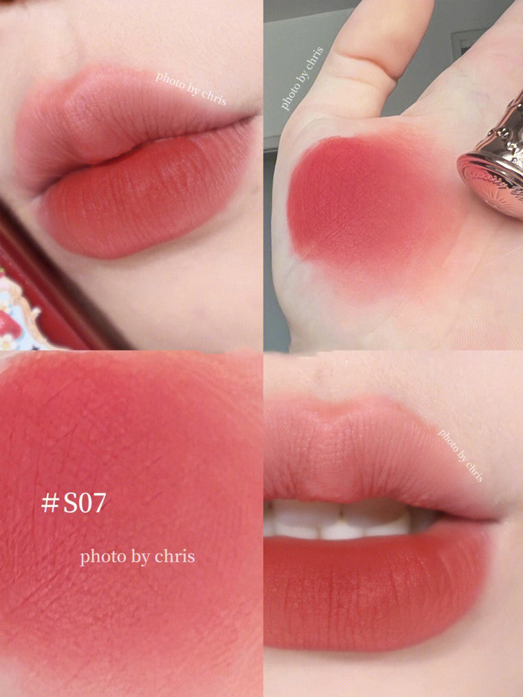 Strawberry Rococo Blush Velvet Matte Lip Glaze Flower Knows Strawberry Rococo Series Em | Ectron Online