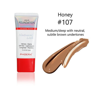 Matte Silky Tube Liquid Foundation - Long-Wear Hydrating Base for Women Matte, Silky, Tube Liquid Foundation, La | Ectron Online