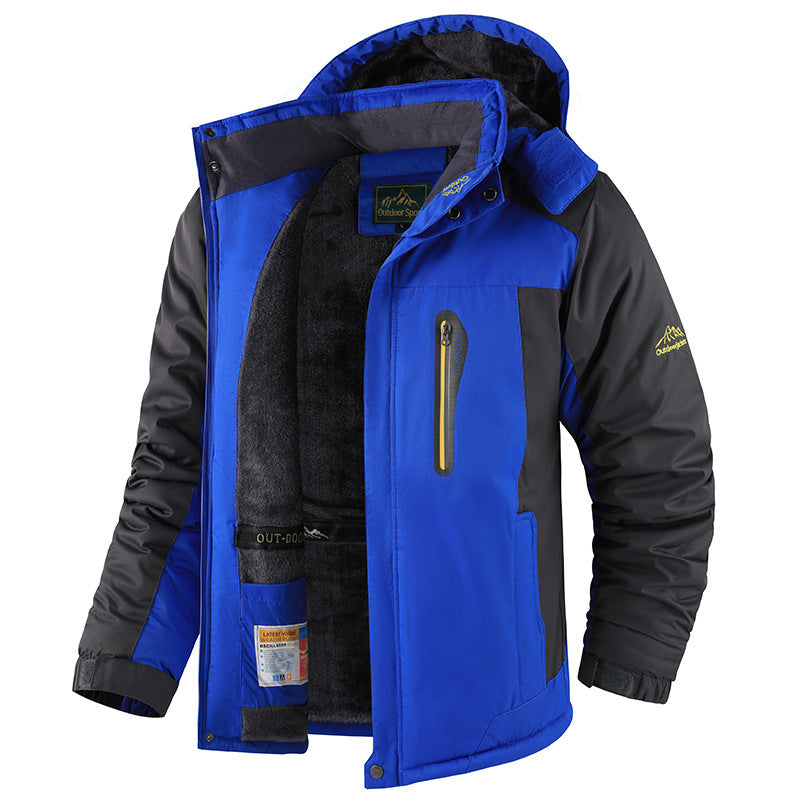 Men's Fleece-Lined Winter Coat