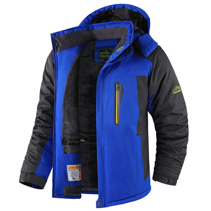 Men's Fleece-Lined Winter Coat