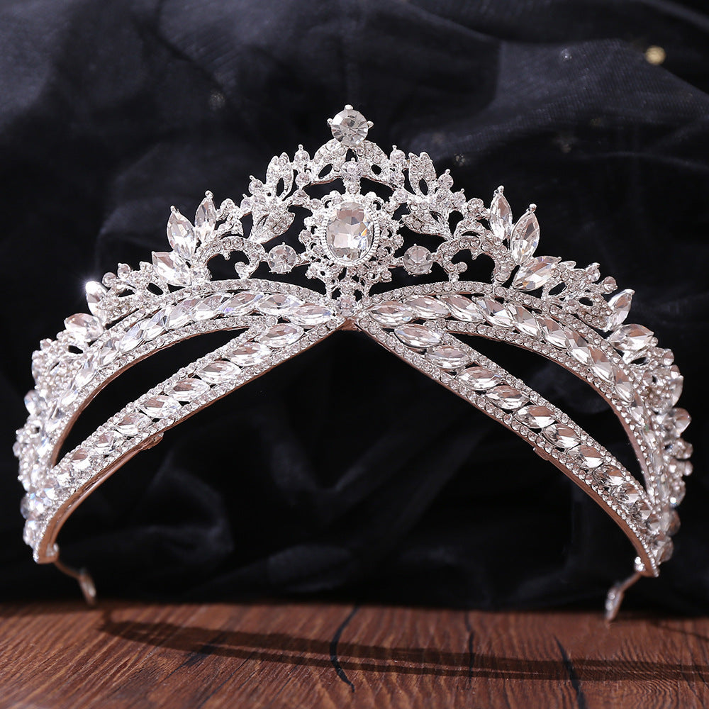 Wedding Crown Headdress - Bridal Rhinestone Accessories Wedding Crown Headdress Bridal Rhineston | Ectron Online