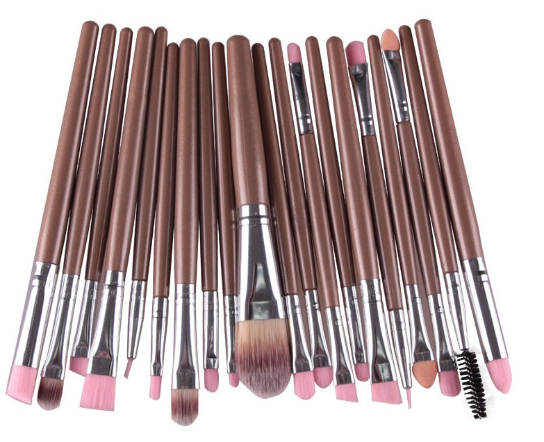 Makeup Brush Set: Powder, Blush & Eyeshadow Brushes Makeup brush set loose powder brush blus | Ectron Online